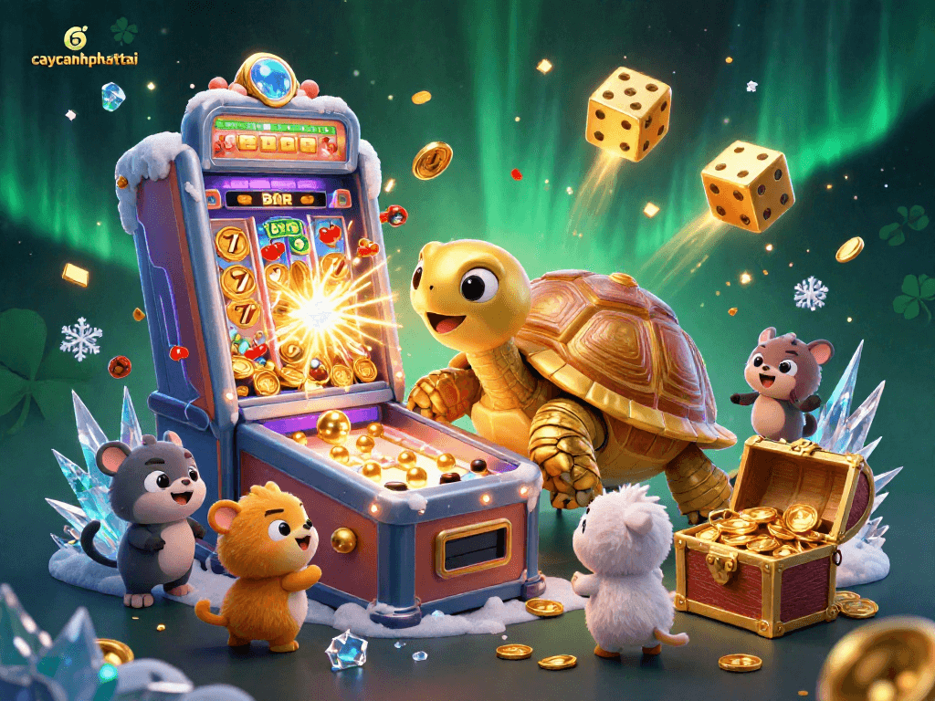 Experience exciting gameplay in caycanhphattai with vibrant 3D graphics and captivating jackpots.