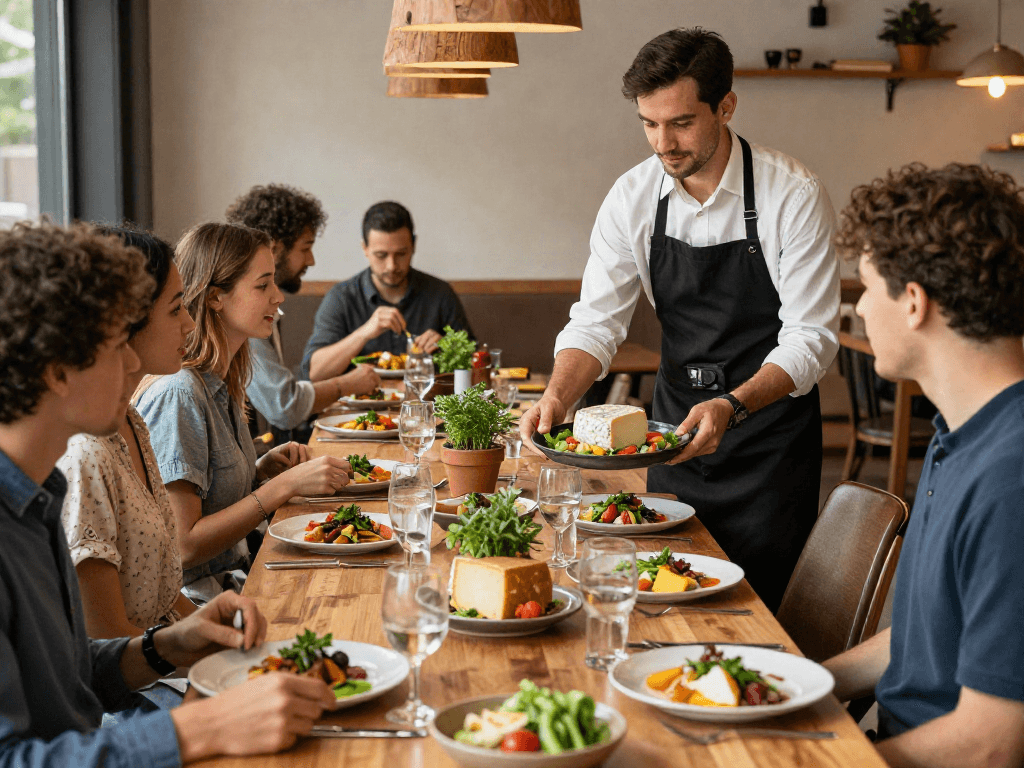 Diners enjoying delicious meals at Cheshire Cheese Restaurant featuring artisanal dishes and a cozy atmosphere, showcasing the best of situs toto cuisine.