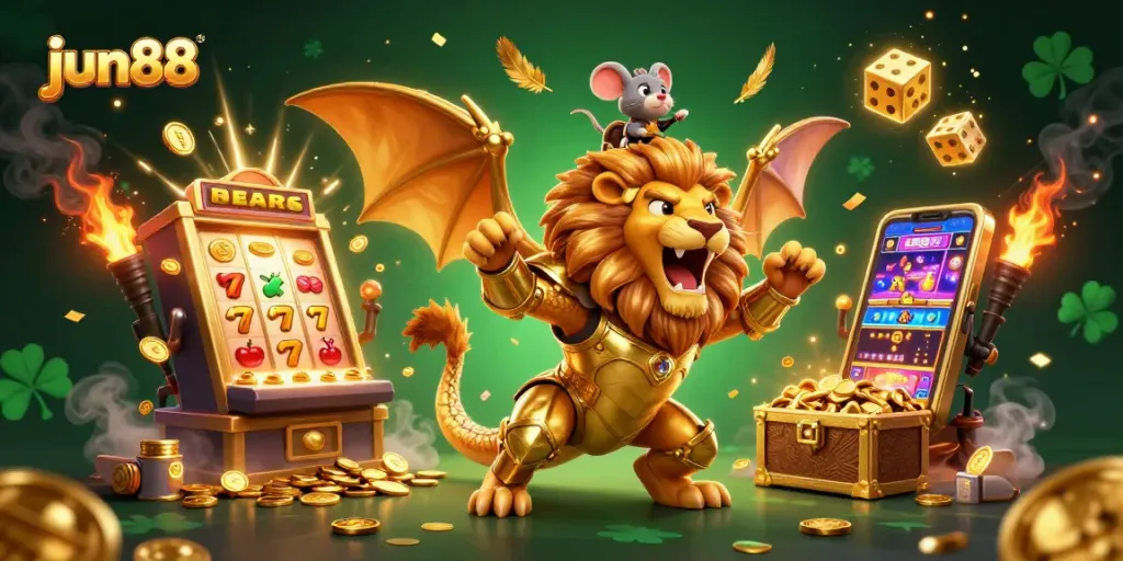 Trải nghiệm thú vị với jun88 qua hình ảnh minh họa các trò chơi casino hấp dẫn.