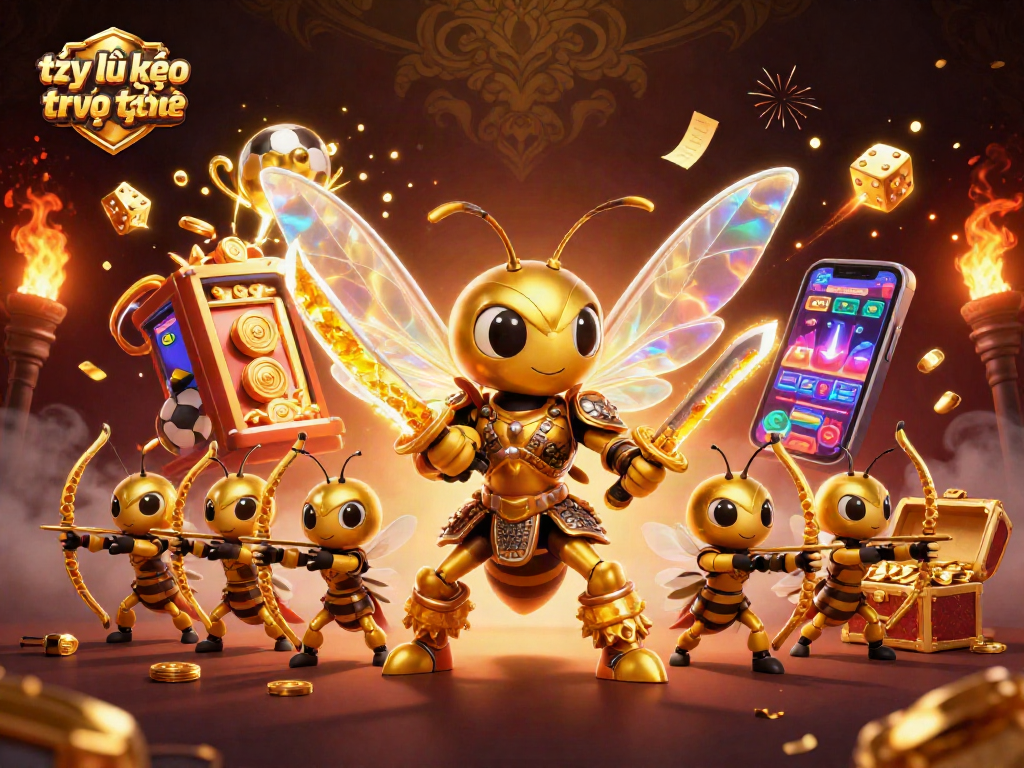 Experience dynamic tỷ lệ kèo trực tuyến with our vibrant 3D sports betting illustration filled with excitement.