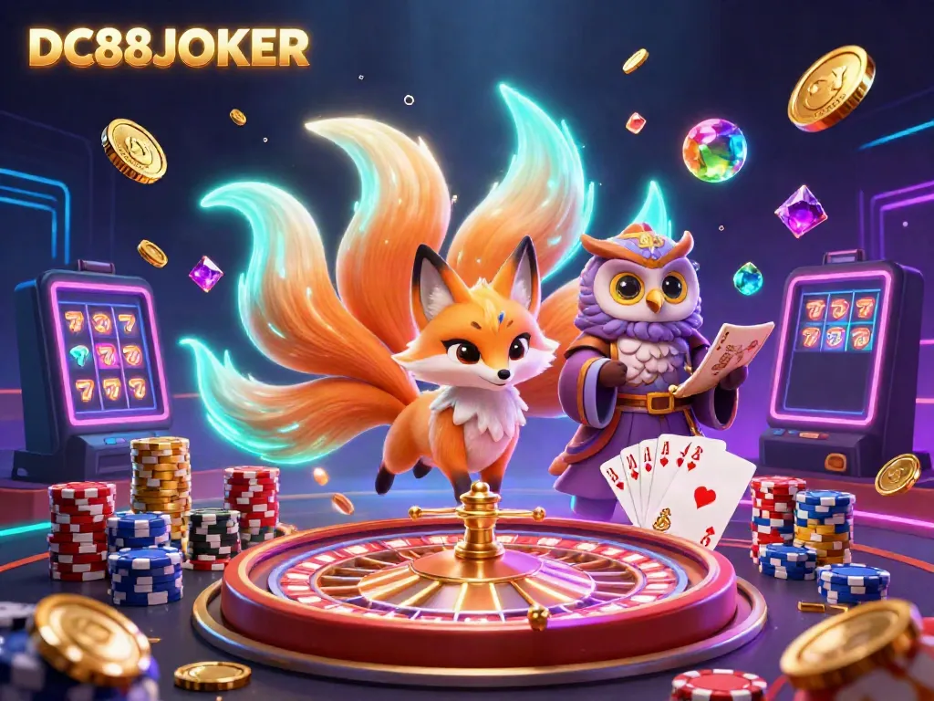 Engage with the magical casino universe of DC88JOKER featuring vibrant characters and dynamic gaming elements.