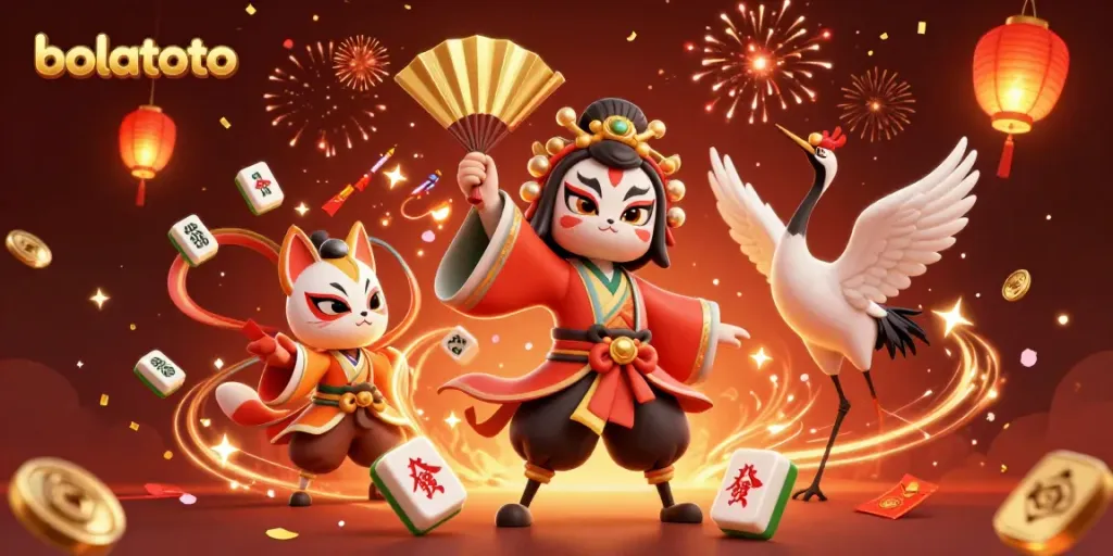 Engage with bolatoto's vibrant online gaming culture featuring festive visuals and dynamic gaming elements.
