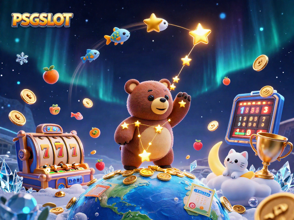 PSGSLOT menawarkan jackpot slot menarik dengan estetika bintang yang menawan.