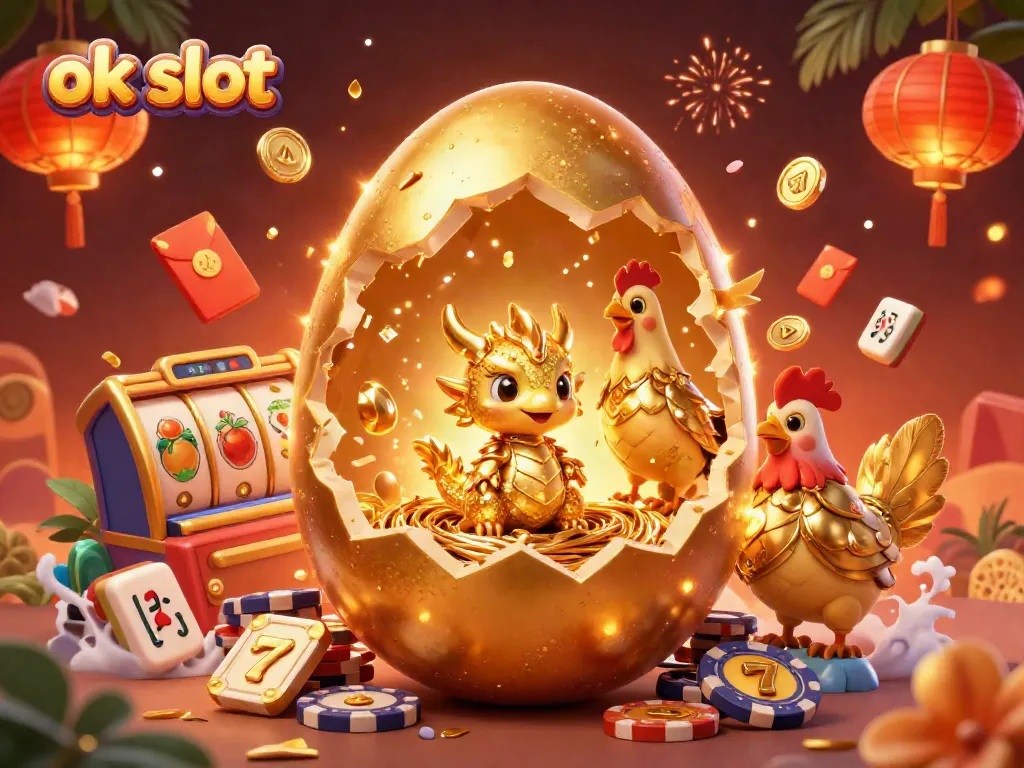 เล่นเกมสล็อตออนไลน์สไตล์ ok slot กับมังกรทองและชิปโป๊กเกอร์