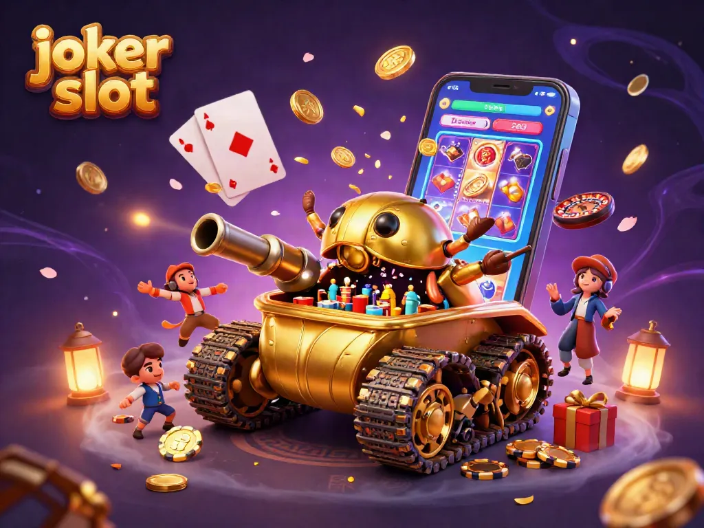 เล่นเกมสล็อต joker slot กับสัญลักษณ์และบรรยากาศที่เต็มไปด้วยบรรยากาศคาสิโน