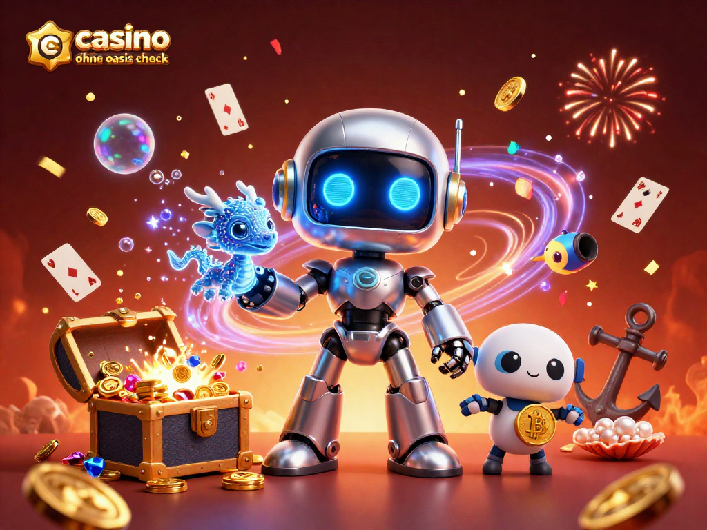 Engage in thrilling gameplay at casino ohne oasis check with vibrant characters and dynamic casino elements.