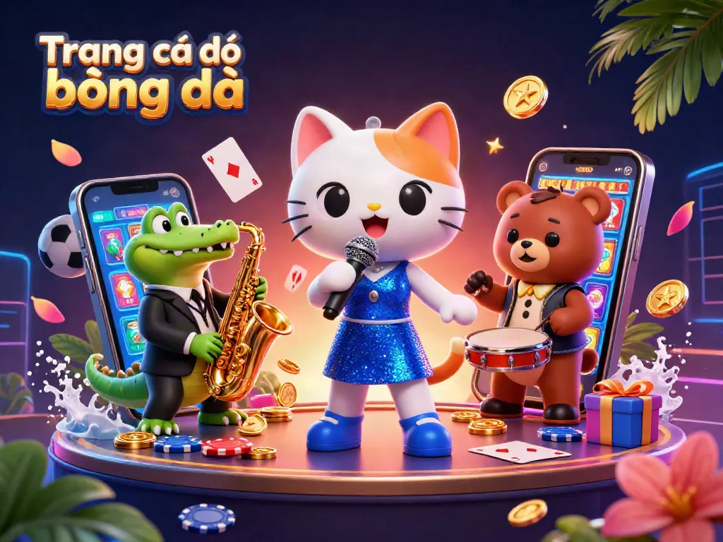 Bet on Trang cá độ bóng đá with vibrant characters and engaging elements showcasing action and excitement.