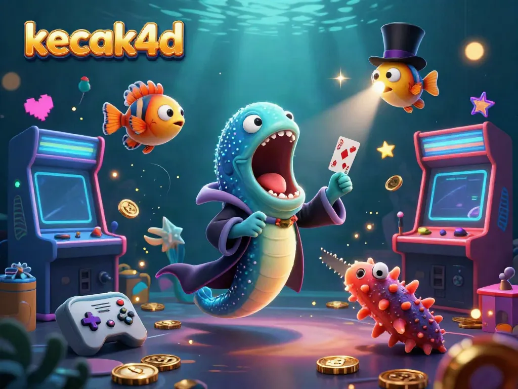 Experience thrilling kecak4d gameplay with vibrant characters and dynamic casino elements