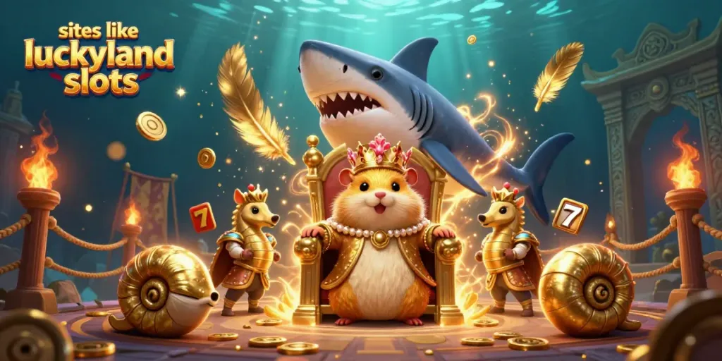 Win big at sites like luckyland slots with thrilling 3D action and royal characters.