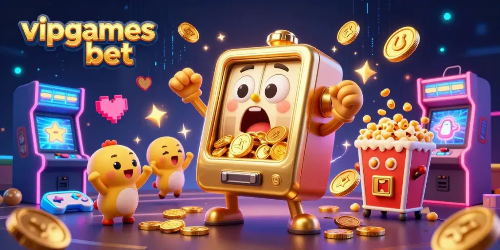 Experience the thrill of vipgames bet with engaging games and jackpot moments in a vibrant casino scene.